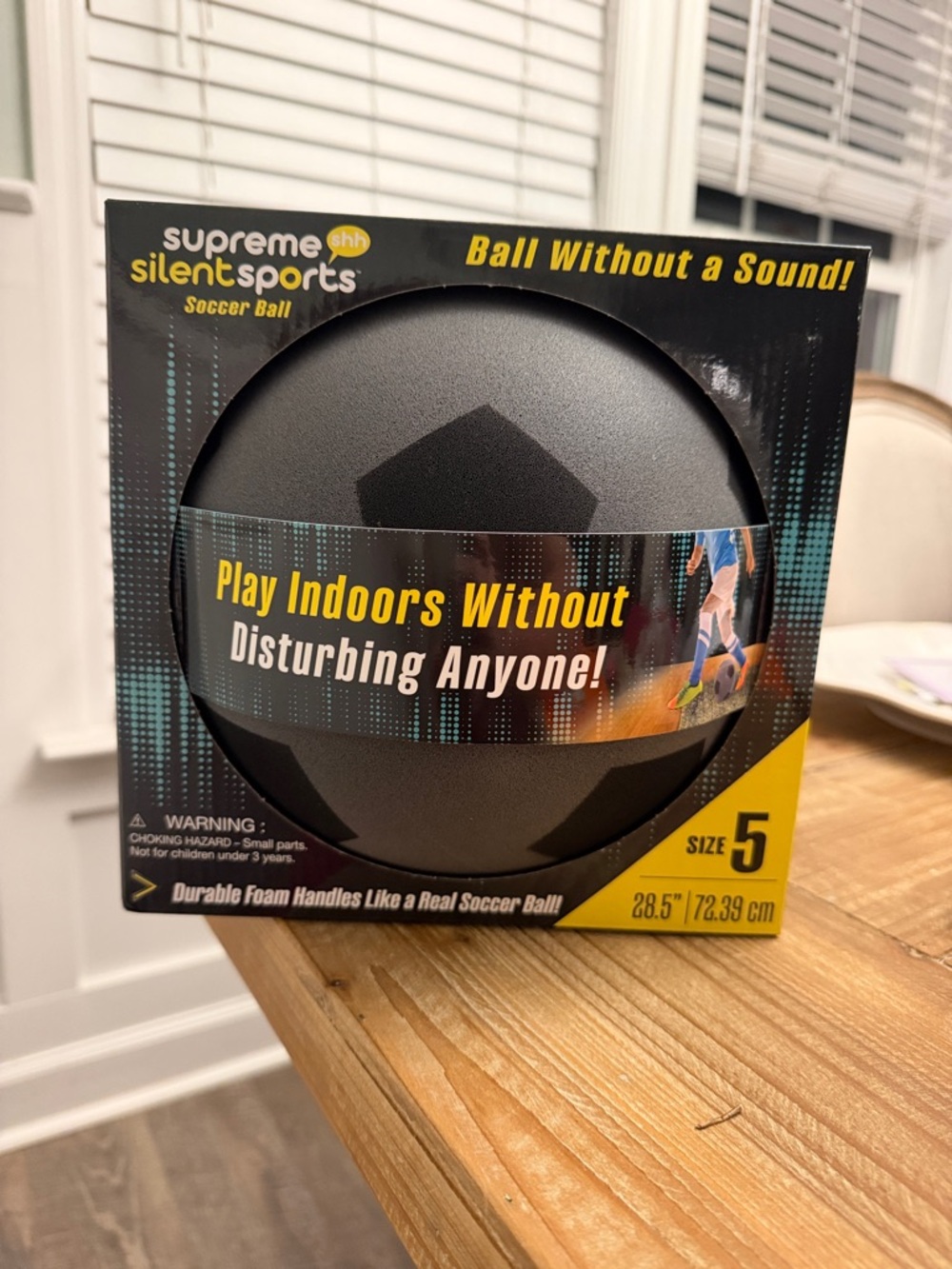 Supreme Silent Sports Indoor Soccer Ball